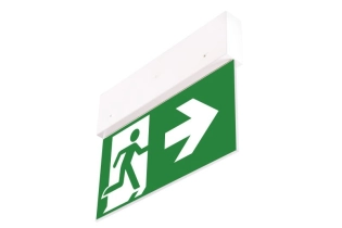 DIRECTO CB vluchtwegpictogramarmatuur voor centrale batterij-installaties