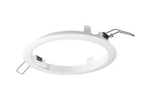 Inbouwframe Starlet Round wit