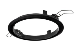 Inbouwframe Starlet Round zwart