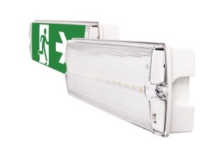 Witte ORION II IP65-noodverlichtingsarmatuur