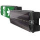 Zwarte ORION II 100 CB IP65-noodverlichtingsarmatuur